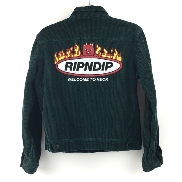 Ripndip Corduroy Jacket Welcome To Heck 